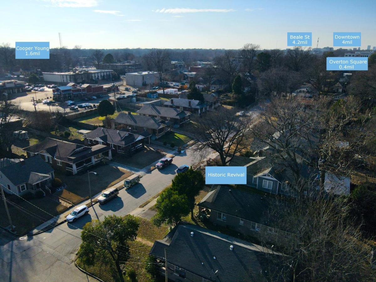 Historic Revival King Bed Midtown Memphis 68 Yes Pets Fast Wifi Free Parking Villa Exterior photo