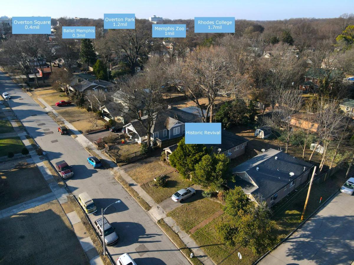 Historic Revival King Bed Midtown Memphis 68 Yes Pets Fast Wifi Free Parking Villa Exterior photo